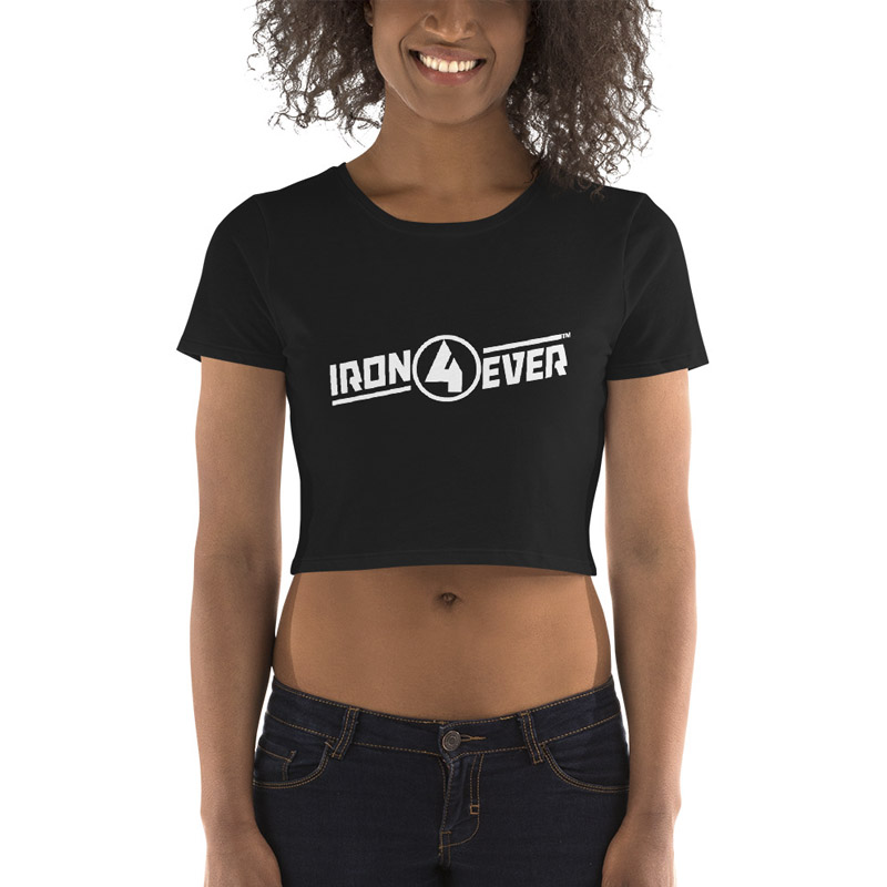 Iron4ever Logo Women’s Crop Tee